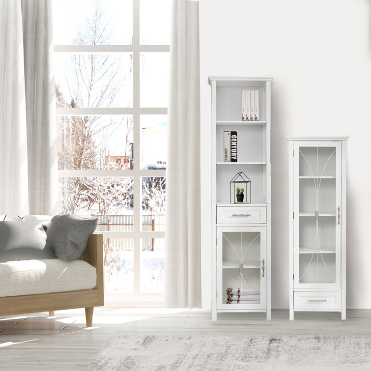Elegant home fashions linen cabinet discount